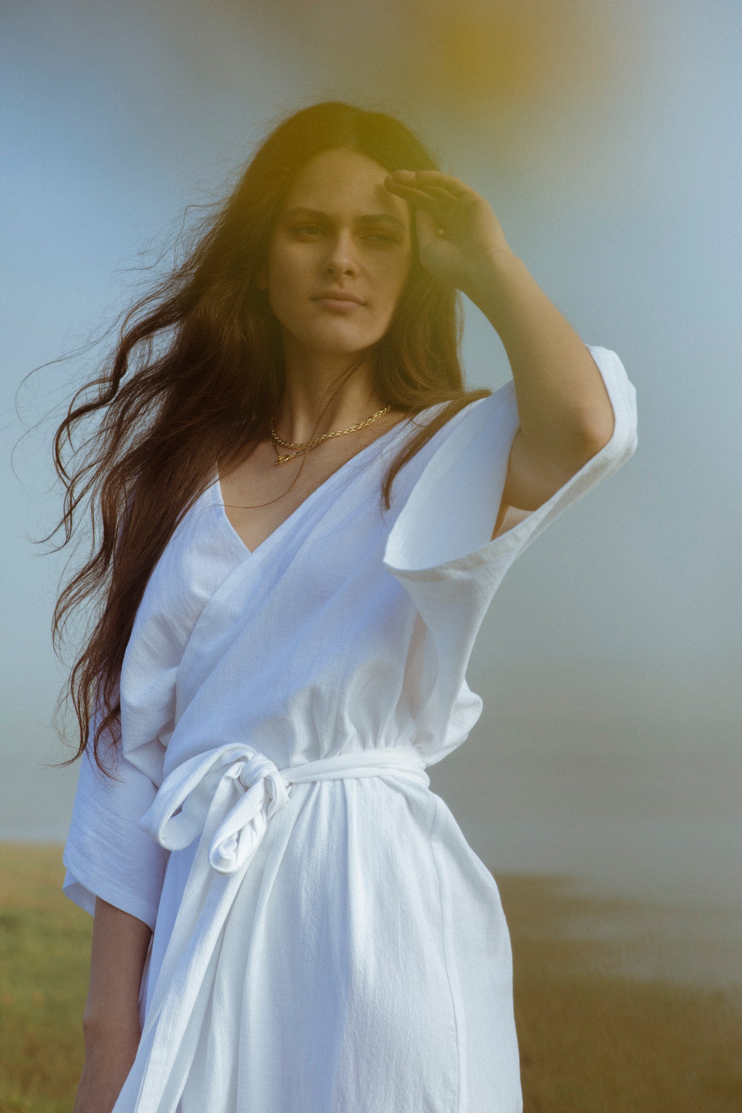 Model in the Alya Dress